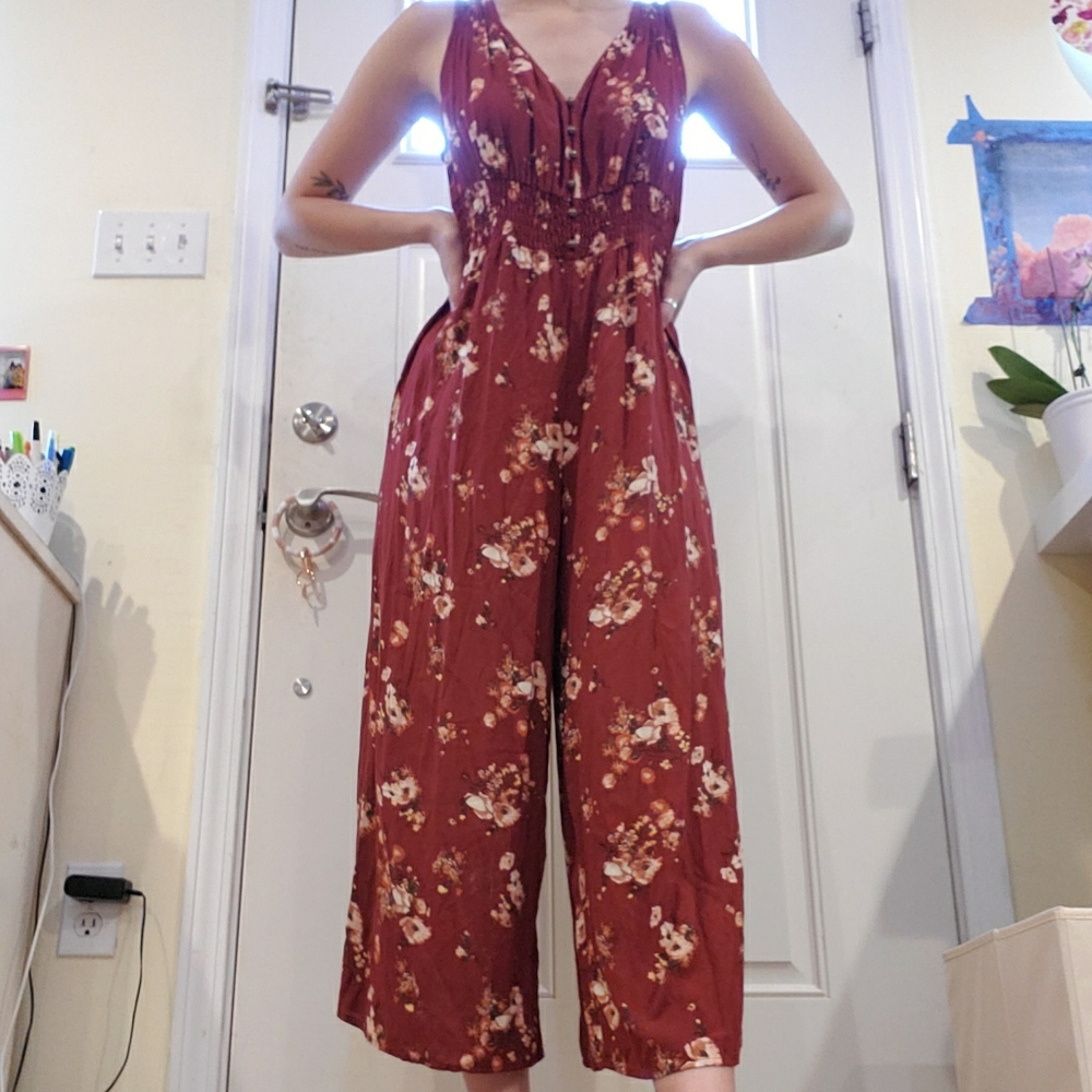 Floral jumpsuit